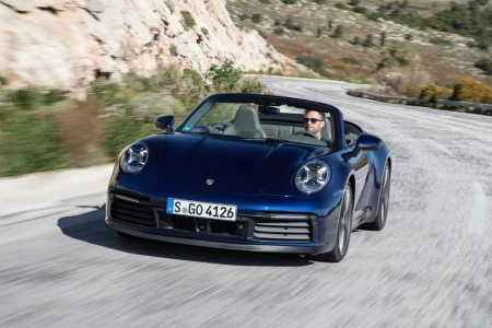 Miniaturansicht von Porsche 911 Carrera Turbo Cabriolet Vorderansicht