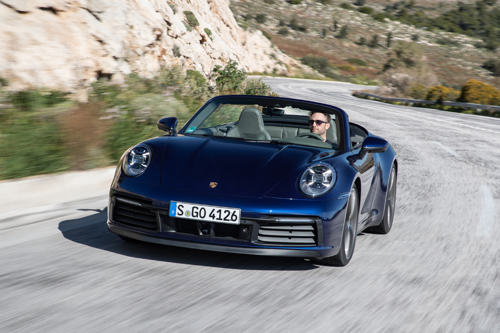 Porsche 911 Carrera Turbo Cabriolet Vorderansicht