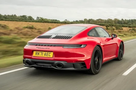 Miniaturansicht von Porsche 911 Carrera Turbo S Coupe Rückansicht
