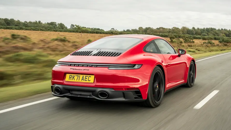 Porsche 911 Carrera Turbo S Coupe Rückansicht