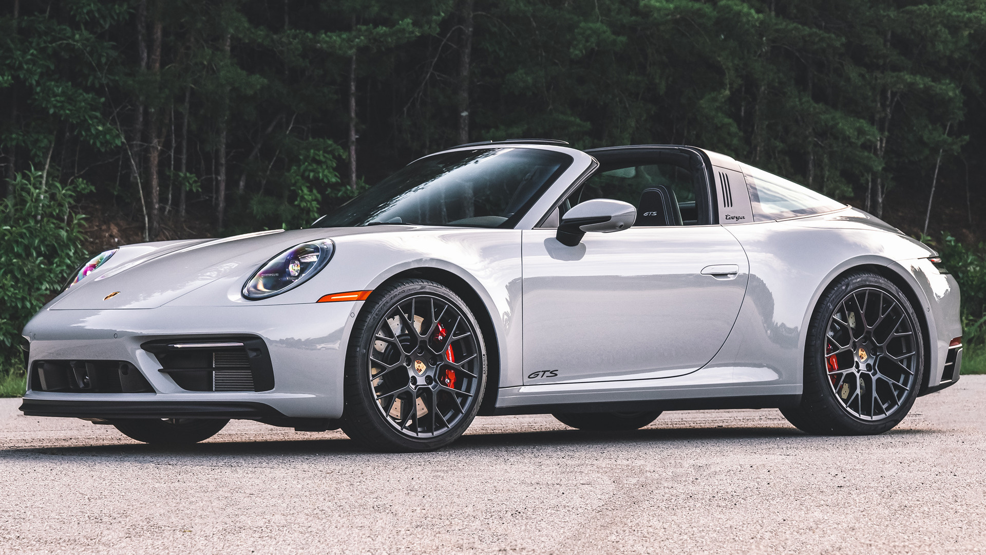 Porsche 911 Targa 4 Čelní pohled