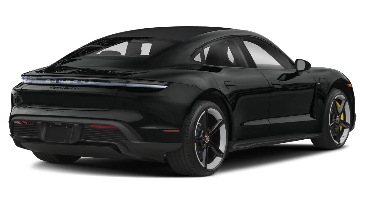 Porsche Taycan Turbo S Rückansicht