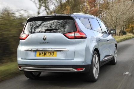 Miniaturansicht von Renault Grand Scenic Blue DCi 120 Initiale Paris Rückansicht