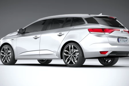 Miniaturansicht von Renault Megane Estate Plug-in Hybrid 160 R.S. Line Rückansicht