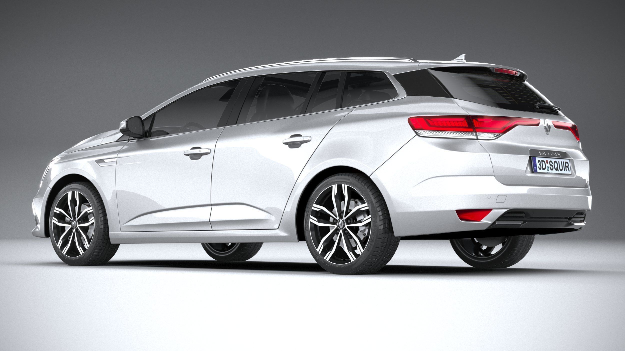 Renault Megane Estate Plug-in Hybrid 160 R.S. Line Rückansicht