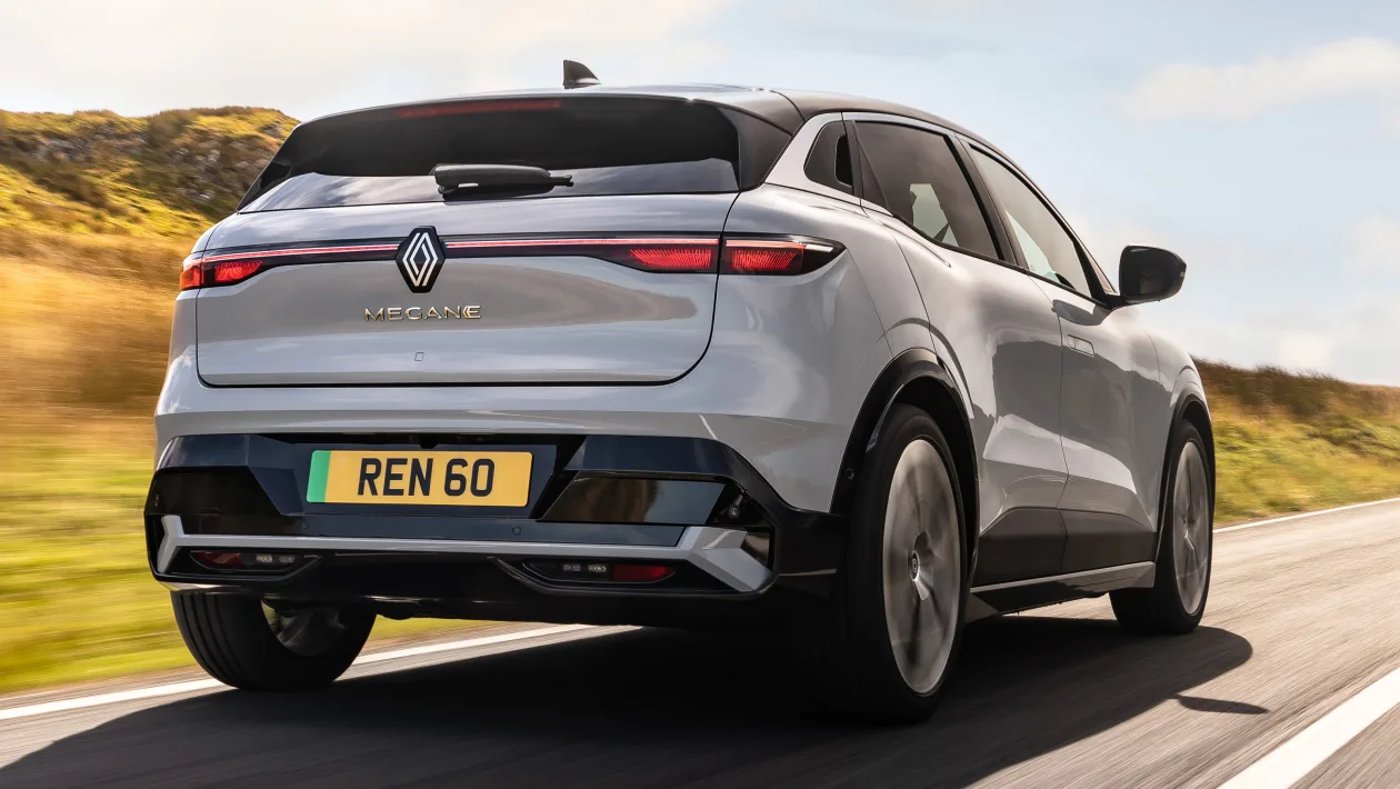 Renault Megane TCe 160 Intens Rückansicht