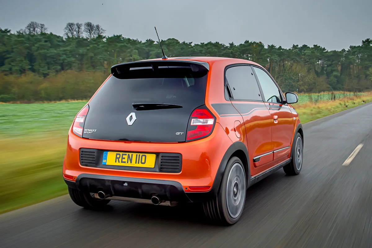 Renault Twingo SCe 65 Life Rückansicht