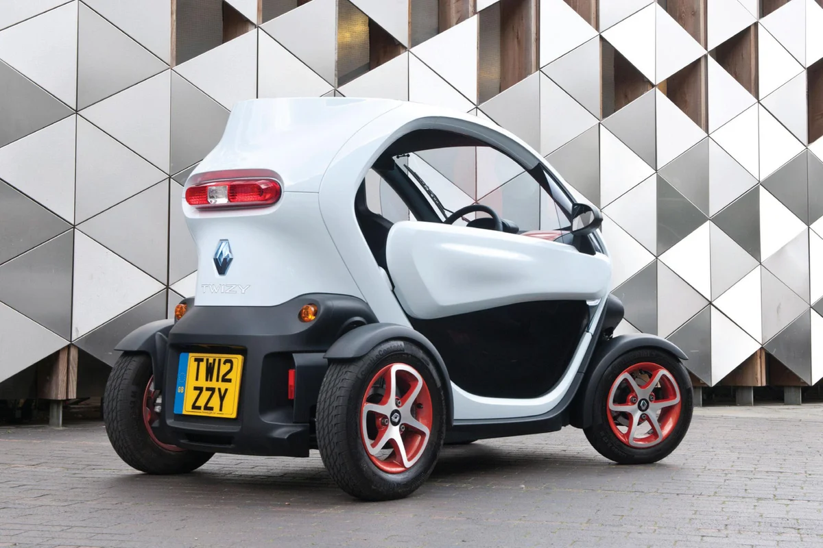 Renault Twizy 80 Cargo Rückansicht