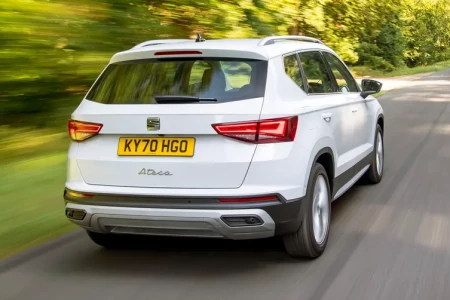 Miniaturansicht von Seat Ateca 1.0 TSI FR Business Intense Rückansicht