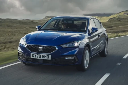 Miniaturansicht von Seat Leon 2.0 TDI 115hp Style Vorderansicht