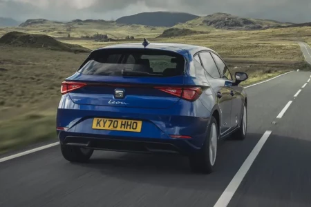 Miniaturansicht von Seat Leon 2.0 TDI 115hp Style Rückansicht