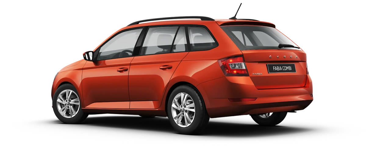Skoda Fabia Combi 1.0 TSI 70kW Greentech Sport Business Rückansicht