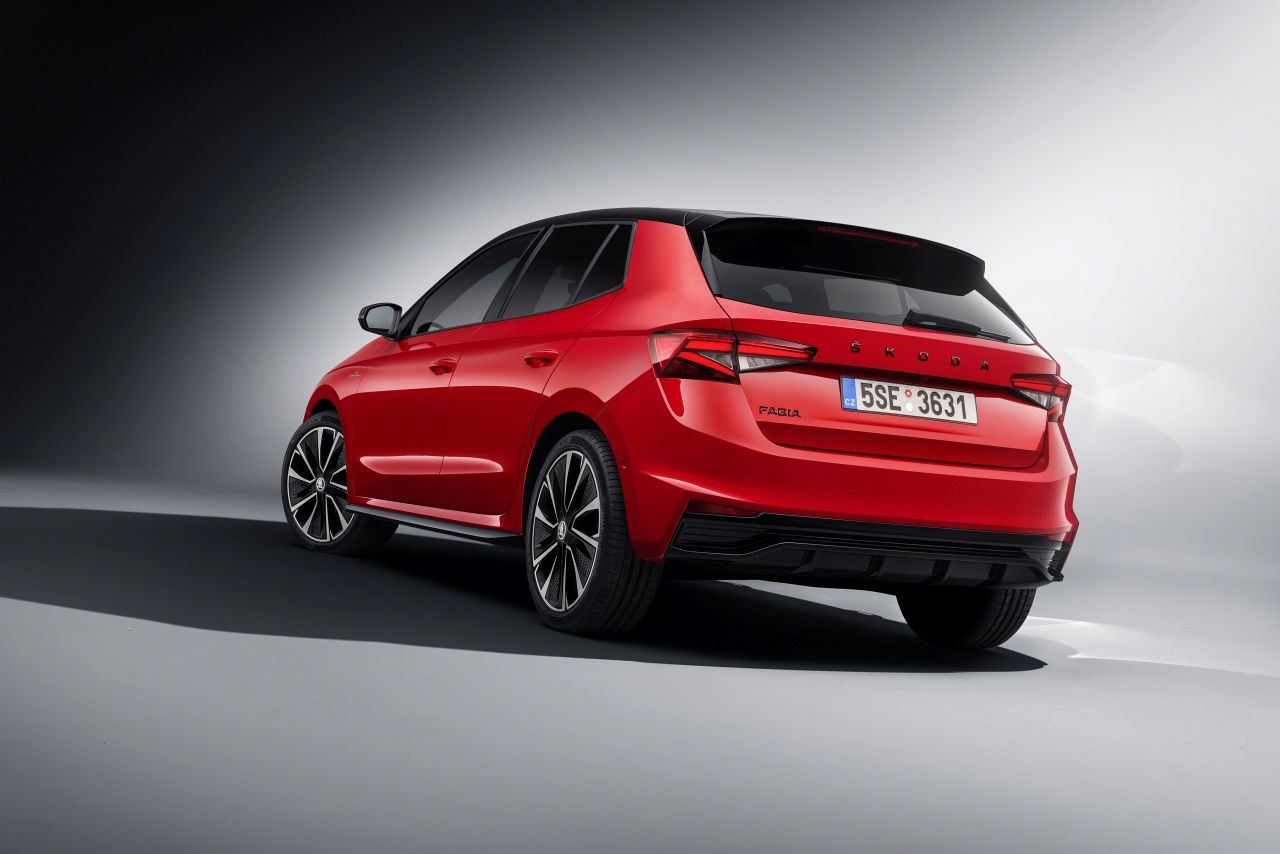 Skoda Fabia 1.0 TSI 70kW Greentech Sport Business Rückansicht