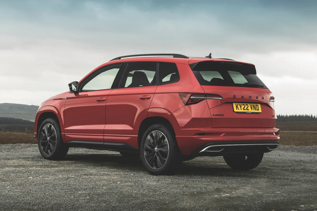 Skoda Karoq 1.5 TSI ACT Greentech Business Edition Rear view