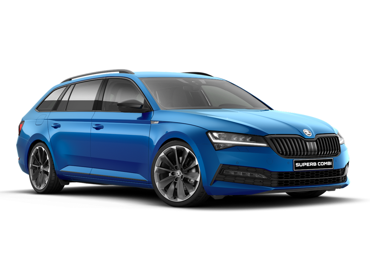 Skoda Superb Combi 1.4 TSI PHEV Sportline Business Vorderansicht