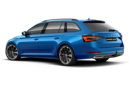 Miniaturansicht von Skoda Superb Combi 1.4 TSI PHEV Sportline Business Rückansicht