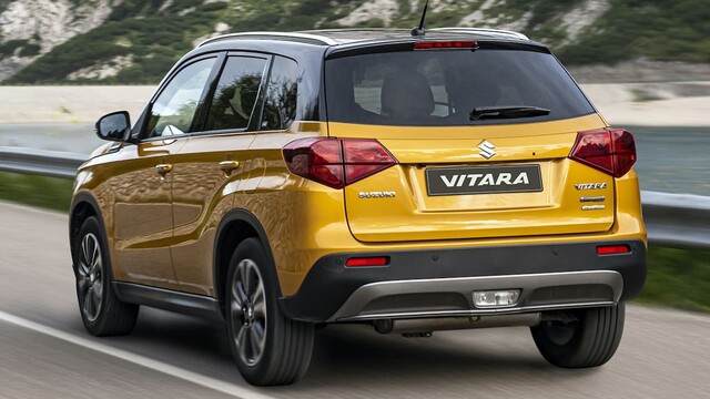 Suzuki Vitara 1.4 Boosterjet Smart Hybrid Allgrip Select Rückansicht