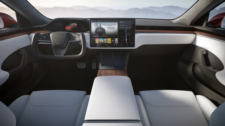 Tesla Model S Long Range Innere