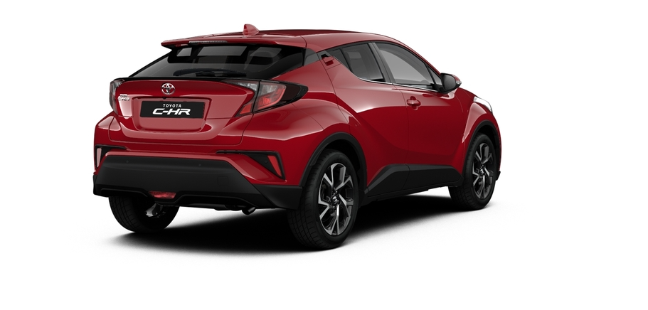 Toyota C-HR 2.0 Hybrid Executive Rückansicht