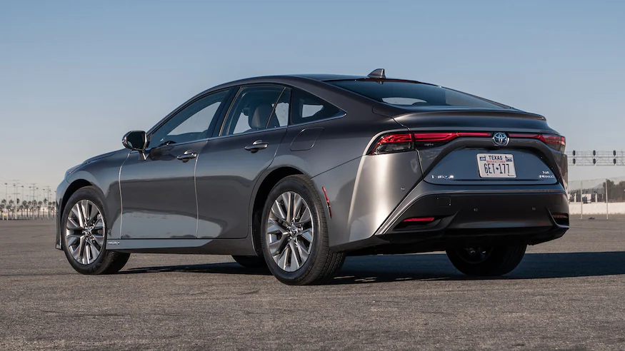 Toyota Mirai FCV Executive Rückansicht