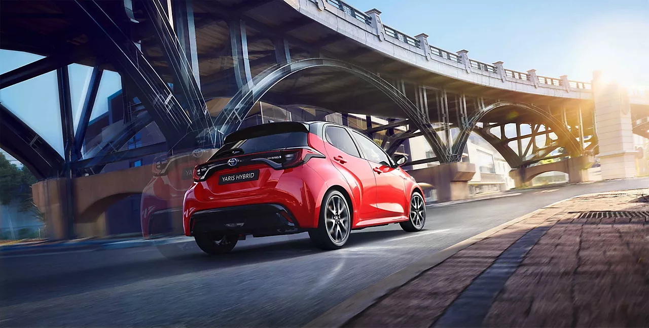 Toyota Yaris 1.5 VVT-i Business Plus Rückansicht