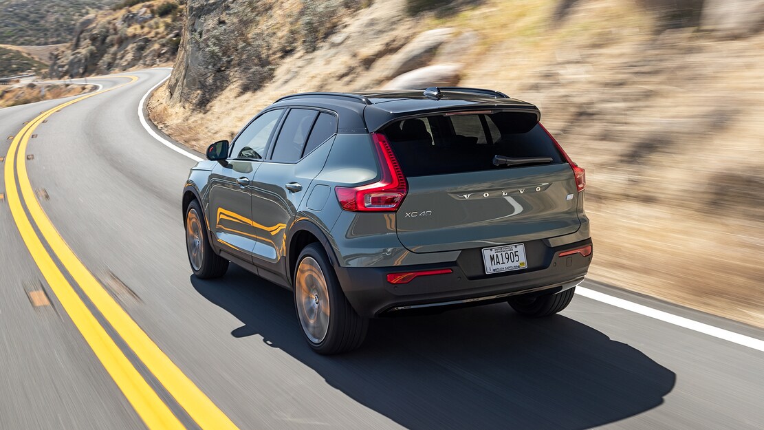 Volvo XC40 Recharge P8 AWD Rückansicht